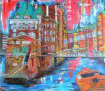 Max Kuba, "Speicherstadt"